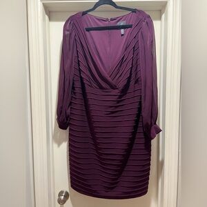 Elegant Purple Women's Dress